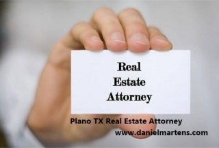 Plano TX Real Estate Attorney