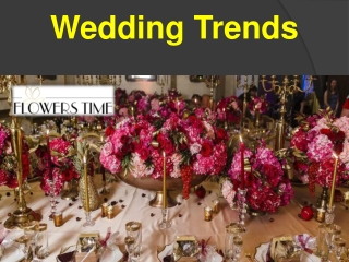 Wedding Trends