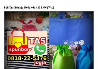 Beli Tas Belanja Roda Ö818.22.5376[wa]