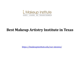 Best  Makeup Artistry Institute in Texas