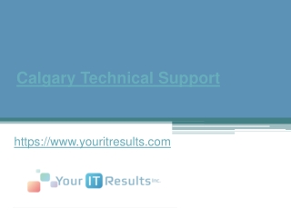 Responsive Calgary Technical Support Services