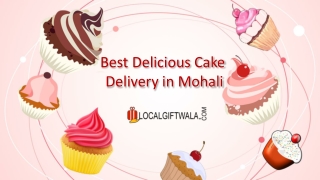 Best Online Cake Delivery in Mohali