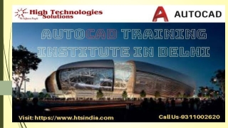 We are the Best AutoCAD Training Institute in Delhi Noida