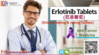 New Erlotonib Erlonat 150mg tablets