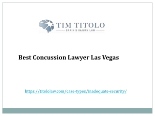 Best Concussion Lawyer Las Vegas at Nevada