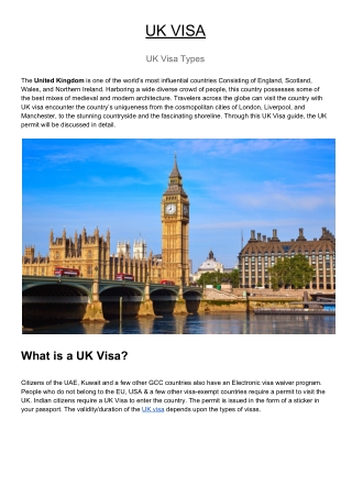 UK Visa