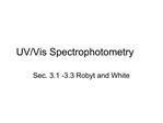 Sec. 3.1 -3.3 Robyt and White