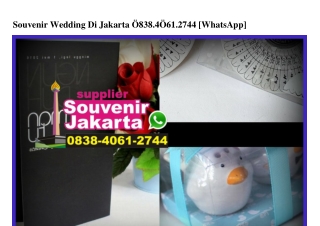 Souvenir Wedding Di Jakarta Ô838·4Ô6I·2744[wa]