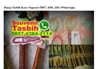 Harga Tasbih Kayu Nagasari O85743842114[wa]