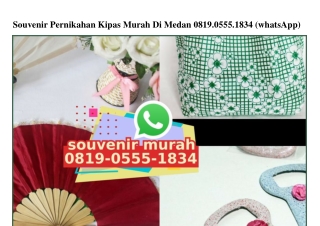 Souvenir Pernikahan Kipas Murah Di Medan 0819.0555.1834[wa]