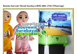 Boneka Souvenir Murah Surabaya O838-4O6I-2744[wa]