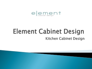 Modern Kitchen Cabinets