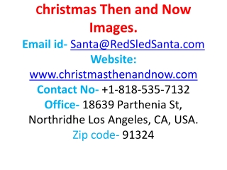 Then VS Now Comparisons | images at christmasthenandnow.com