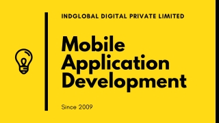 Mobile App Development Company in Bangalore, India