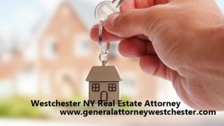 Westchester NY Real Estate Attorney