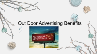 Out Door Advertising Benefits