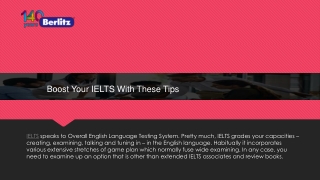 IELTS | IELTS Preparation course