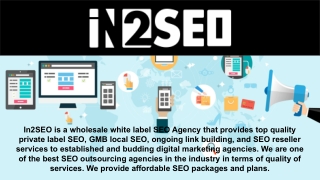 Best SEO Outsourcing Agency - In2SEO