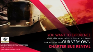 Charter Bus Rental - (800) 942-6281