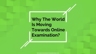 Why The World Is Moving Towards Online Examination?