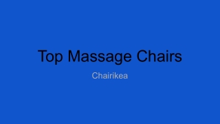 Top Massage Chairs