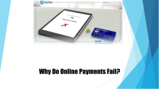 Why Do Online Payments Fail?