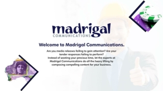 Government Tenders Sydney | Madrigal Communications
