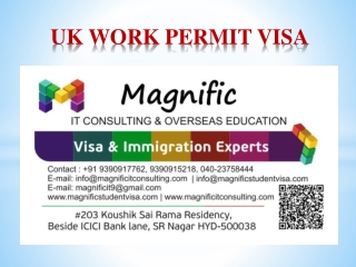 UK TIER 2 WORK VISA FILING CONSULTANCY IN HYDERABAD