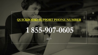 QuickBooks Support Phone number 1 855-907-0605