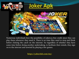 Joker Apk