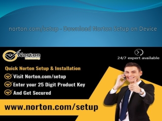 norton.com/setup - Guide to Install Norton Antivirus