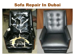 Sofa Repair In Dubai