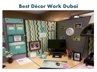 Best Décor Work Dubai