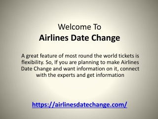 Airlines Date Change Offers You free Date Change Facility