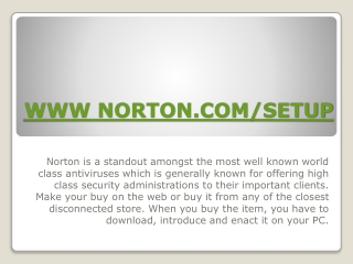 NORTON.COM/SETUP - ENTER PRODUCT KEY & DOWNLOAD OR SETUP ACCOUNT