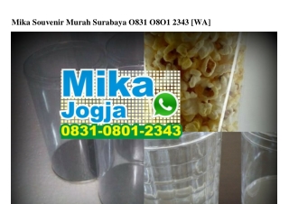 Mika Souvenir Murah Surabaya O83I.O8OI.2343[wa]