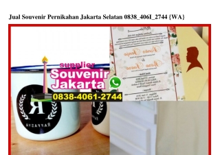 Jual Souvenir Pernikahan Jakarta Selatan Ô8384Ô612744[wa]