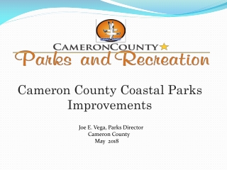 Cameron County Coastal Parks Improvements