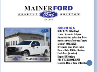 Mainer Ford of Bristow Online Presentations Channel