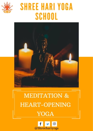 Meditation & heart opening yoga