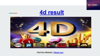 4d result