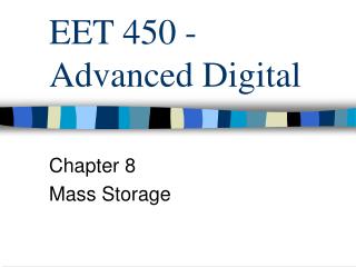 EET 450 - Advanced Digital