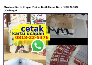 Membuat Kartu Ucapan Terima Kasih Untuk Guru 08I8~22~5376[wa]