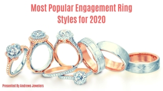 Most Popular Engagement Ring Styles for 2020
