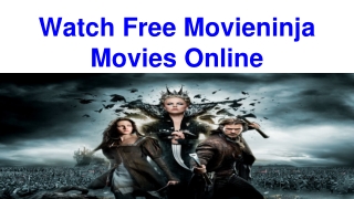 watch free movieninja movies and tv shows free