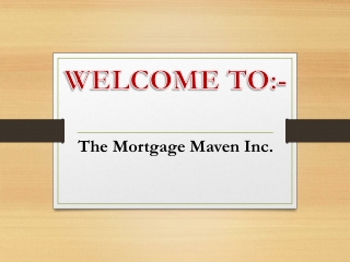 Get the best Private Lending Service in Thornhill
