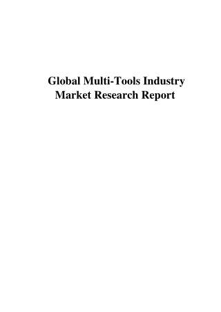 Global_Multi-Tools_Markets-Futuristic_Reports