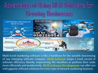 Check out these Amazing Benefits of MLM Software