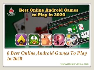 6 Best Online Android Games To Play In 2020