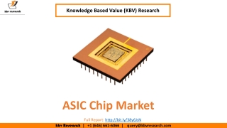 ASIC Chip Market Size- KBV Research